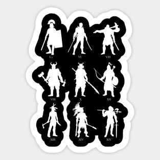 The best warriors in history Sticker